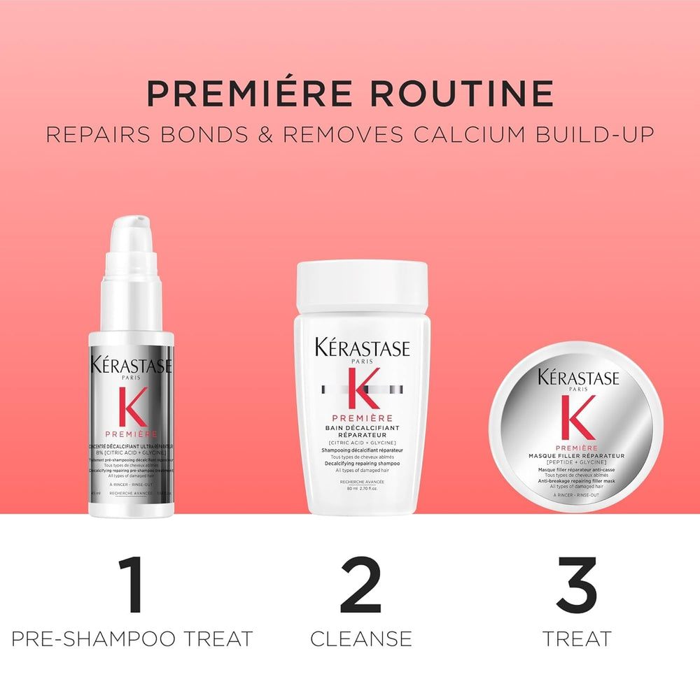 Kérastase Premiere Discovery set packaging signals limited-edition repair benefits.