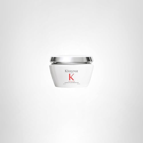 KÉRASTASE Premiere dual-action collection banner emphasizes complete repair system.