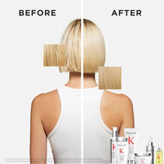 Kerastase Premiere pre-shampoo bottle back label lists recommended use