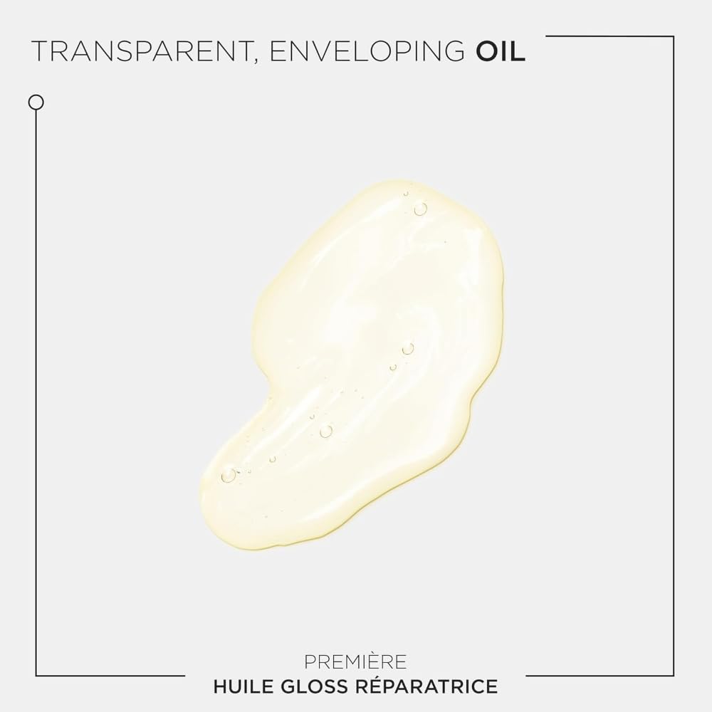 KÉRASTASE Première Repairing Gloss Oil signals buildup removal and premium conditioning cues.