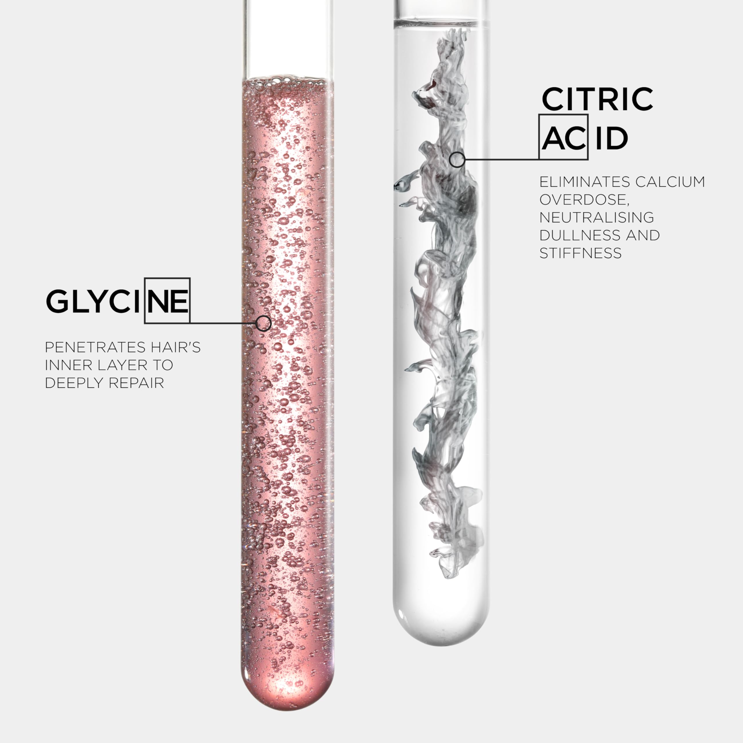 Kerastase Premiere label close-up highlights citric acid and buildup removal.