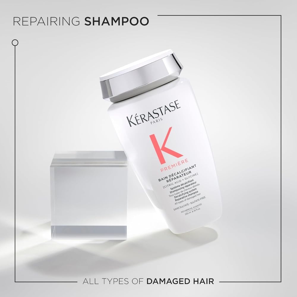 Kerastase Premiere shampoo lather demonstrates cleansing for buildup-free hair