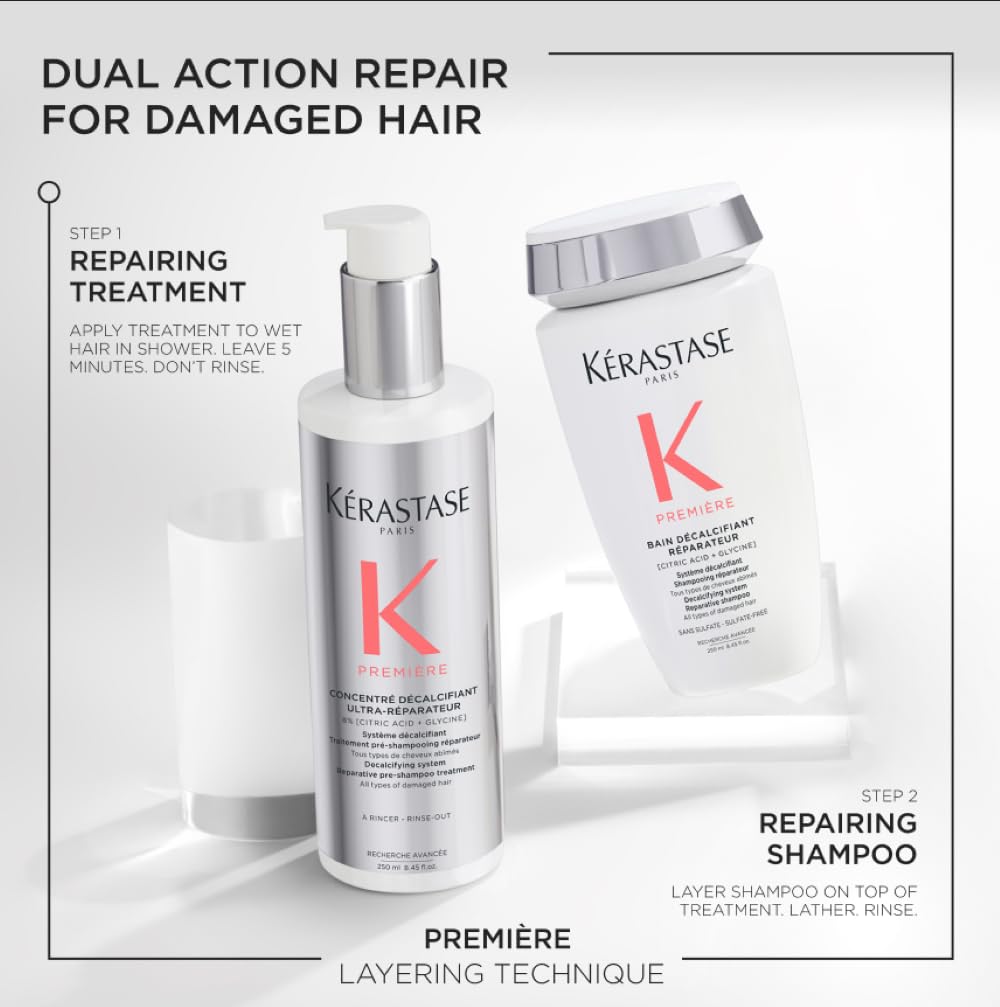 KÉRASTASE Première application hands scene suggests easy, even application.