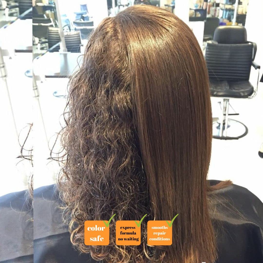 Kerazon Professional Clarifying Shampoo bottle used before keratin treatment for optimal results