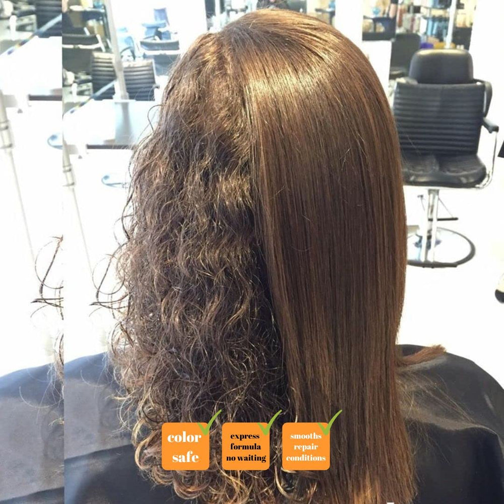 Kerazon Professional Clarifying Shampoo bottle used before keratin treatment for optimal results