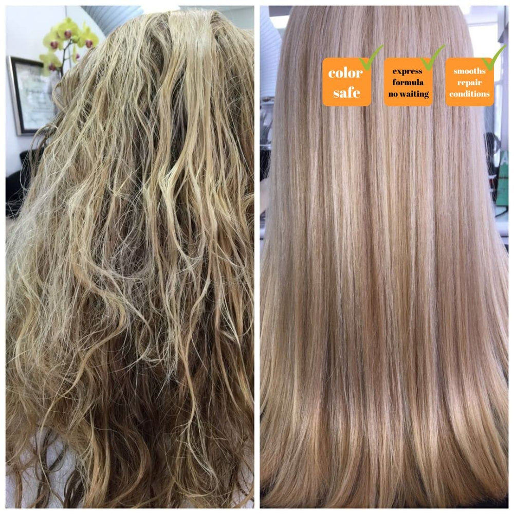 Kerazon Professional Step-by-step application guide image showing even distribution