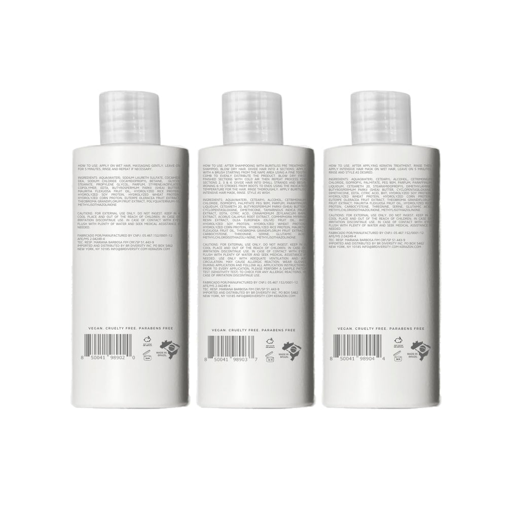 Kerazon sensitivity test before use promotes safe application.