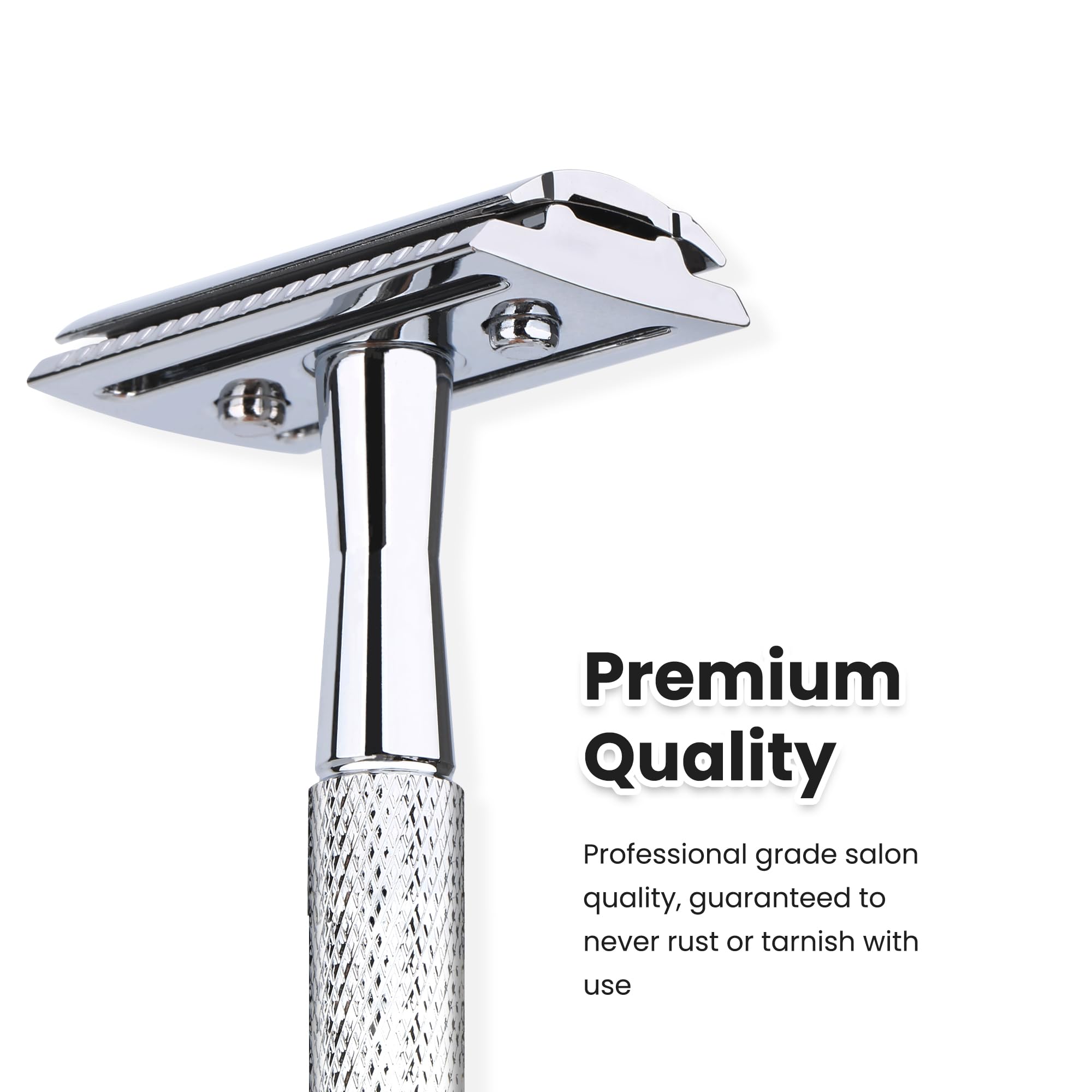 Keropy razor blade pack with 10 premium stainless blades for sharp, lasting shaves