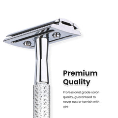 Keropy razor blade pack with 10 premium stainless blades for sharp, lasting shaves