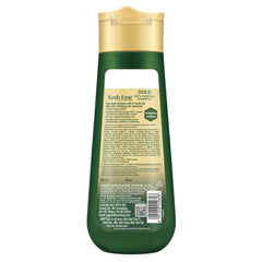 KESH KING anti-hairfall shampoo label close-up highlighting Ayurvedic ingredients.