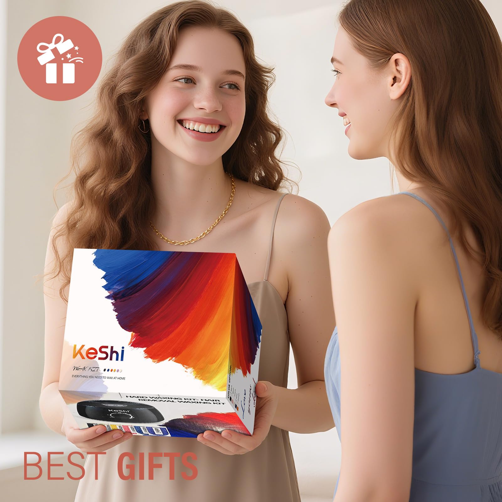 KeShi full-body waxing kit supports arms, legs, underarms, and bikini lines.