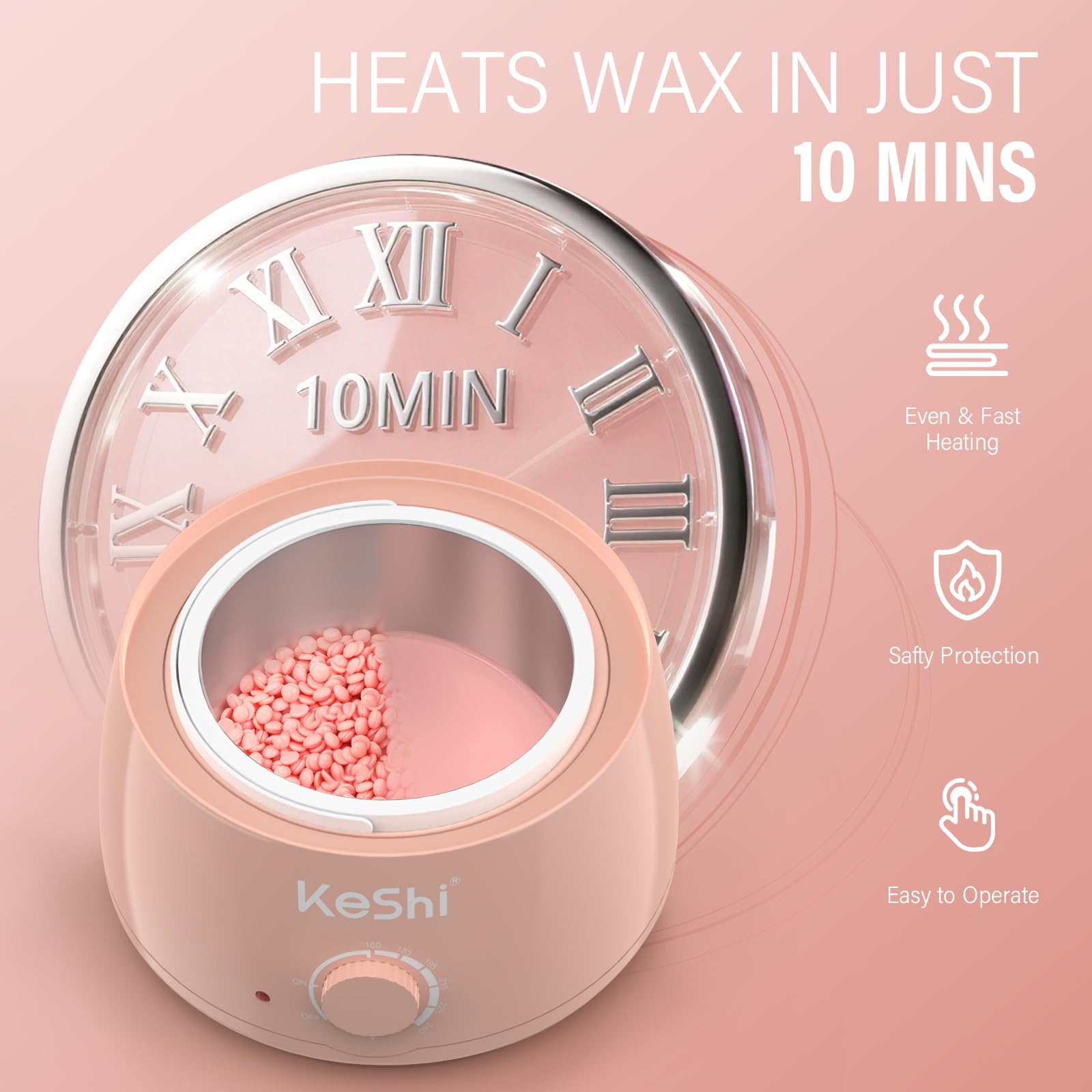 KeShi small bowls for nose waxing and detail work in salons at home.