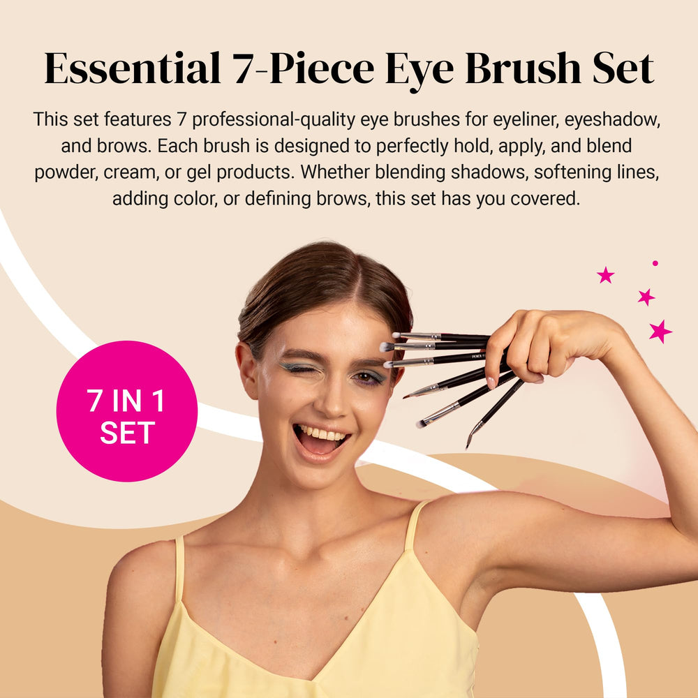 KESHIMA pencil brush precision for eyeliner smudging and detailed eye work.