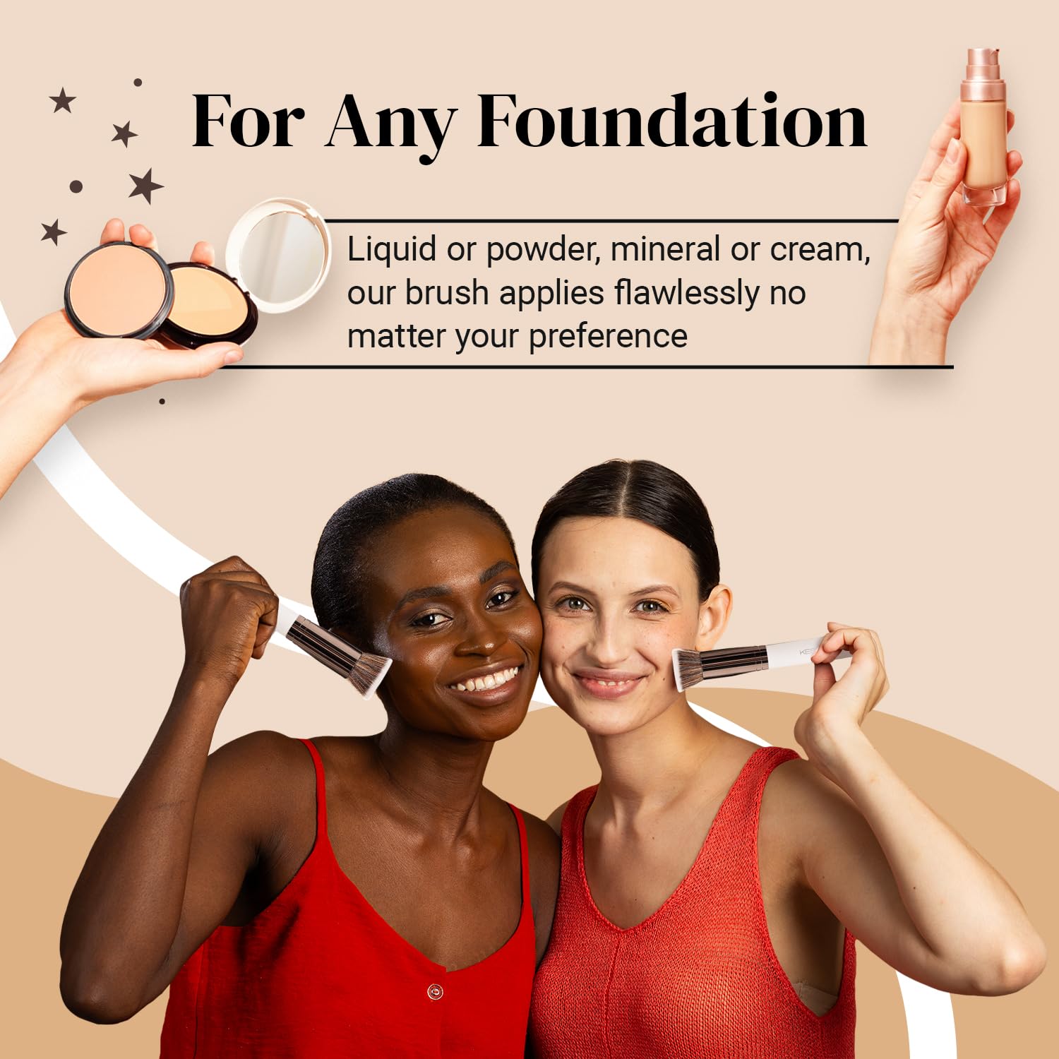 Keshima premium synthetic fibers are easy to clean and long-lasting.