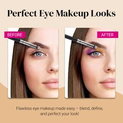 KESHIMA smudge brush precise definition for smoky eyes and soft edges.