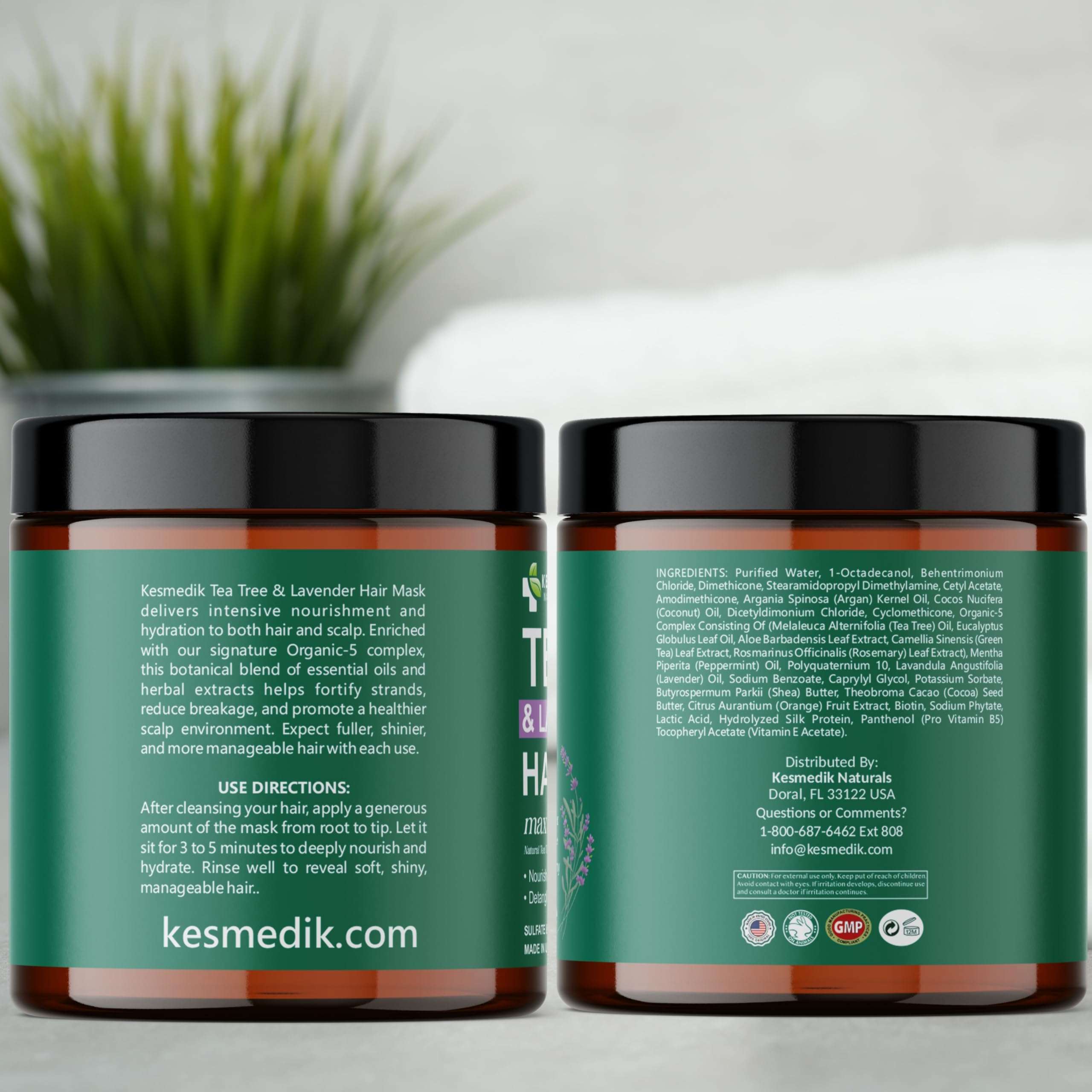 KESMEDIK USA-made label emphasizes clean, organic ingredient approach