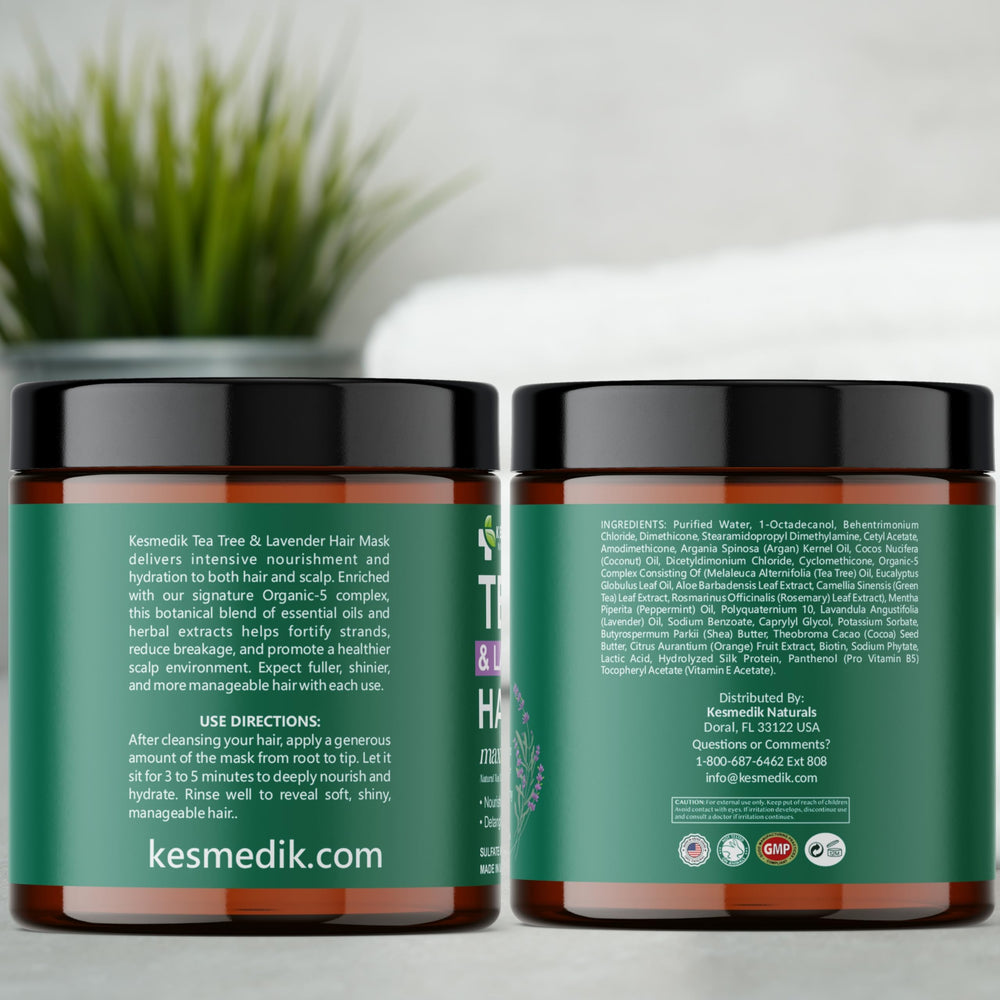 KESMEDIK USA-made label emphasizes clean, organic ingredient approach