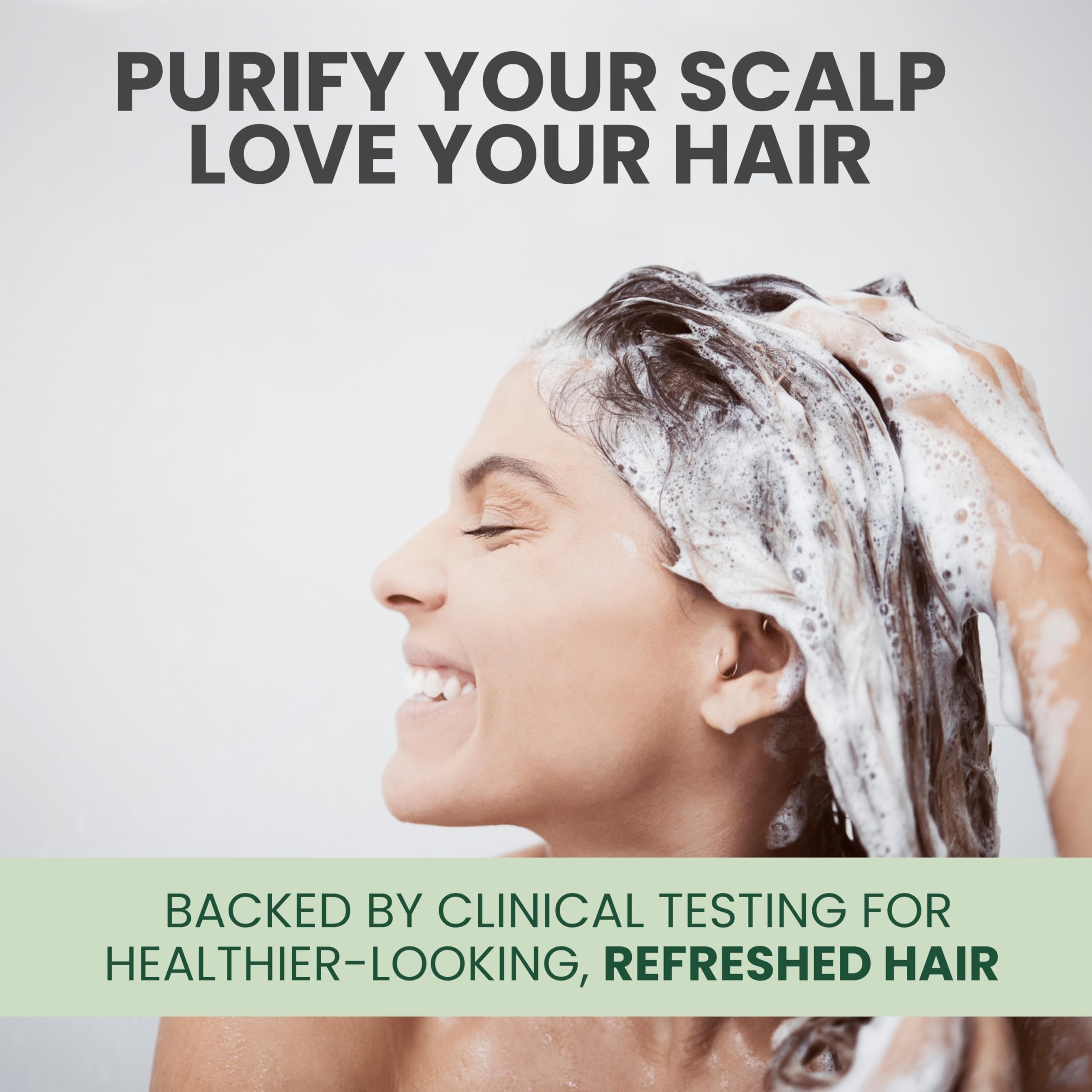 KESMEDIK Tea Tree Lavender Shampoo rosemary and mint aroma for refreshing scalp care
