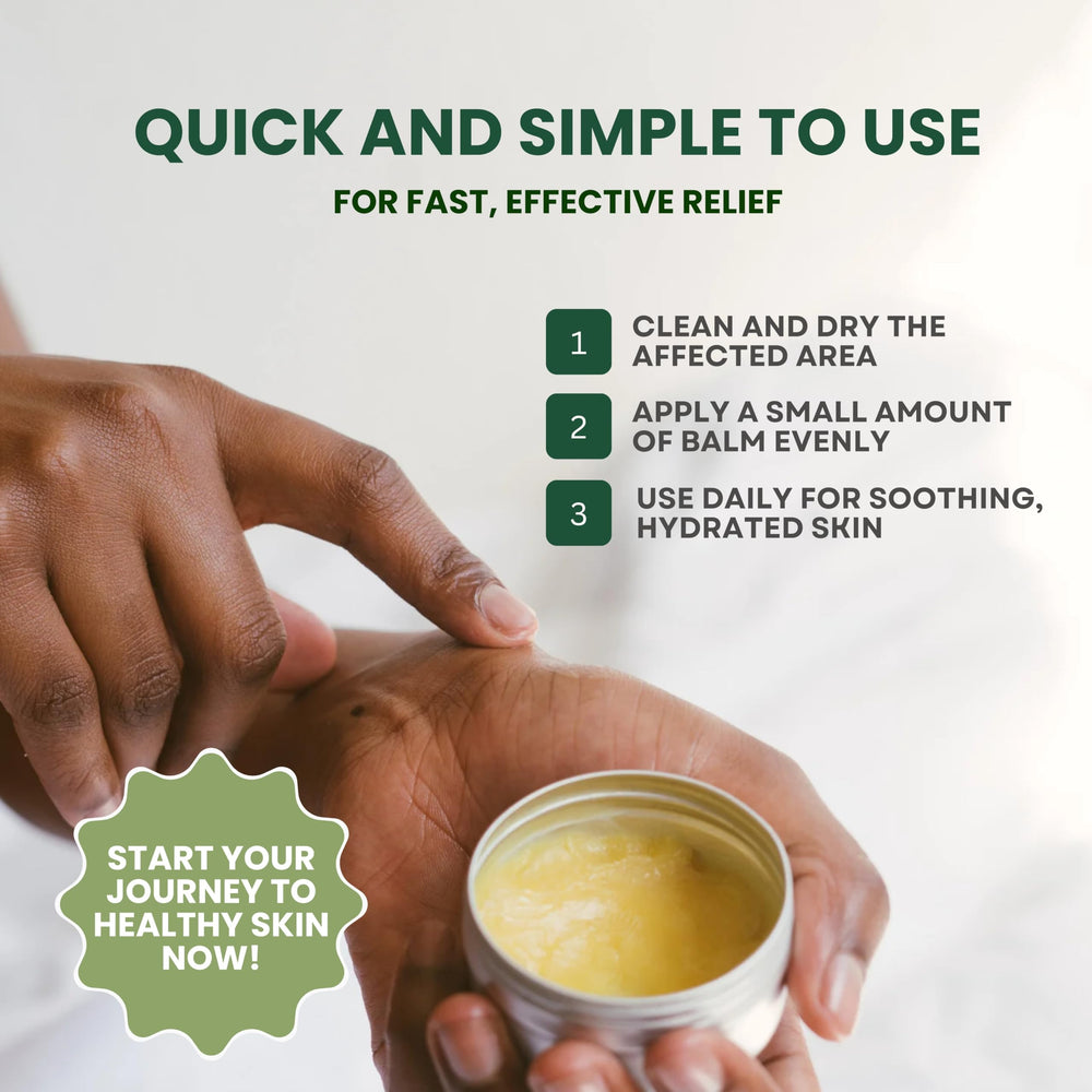 KESMEDIK Tea Tree Oil MaxTherapy Balm closeup shows tea tree oil texture.