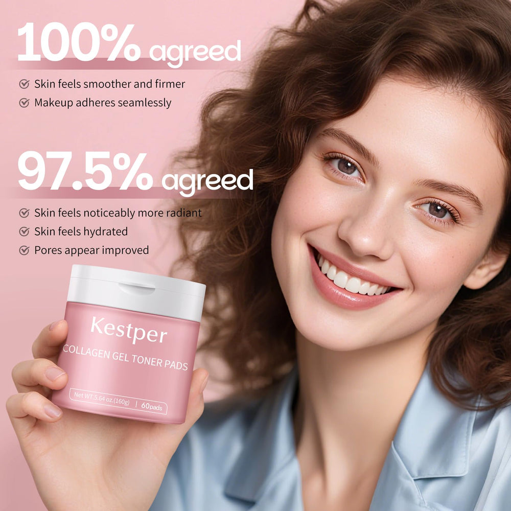Soothing ingredients in Kestper toner pad for sensitive skin care