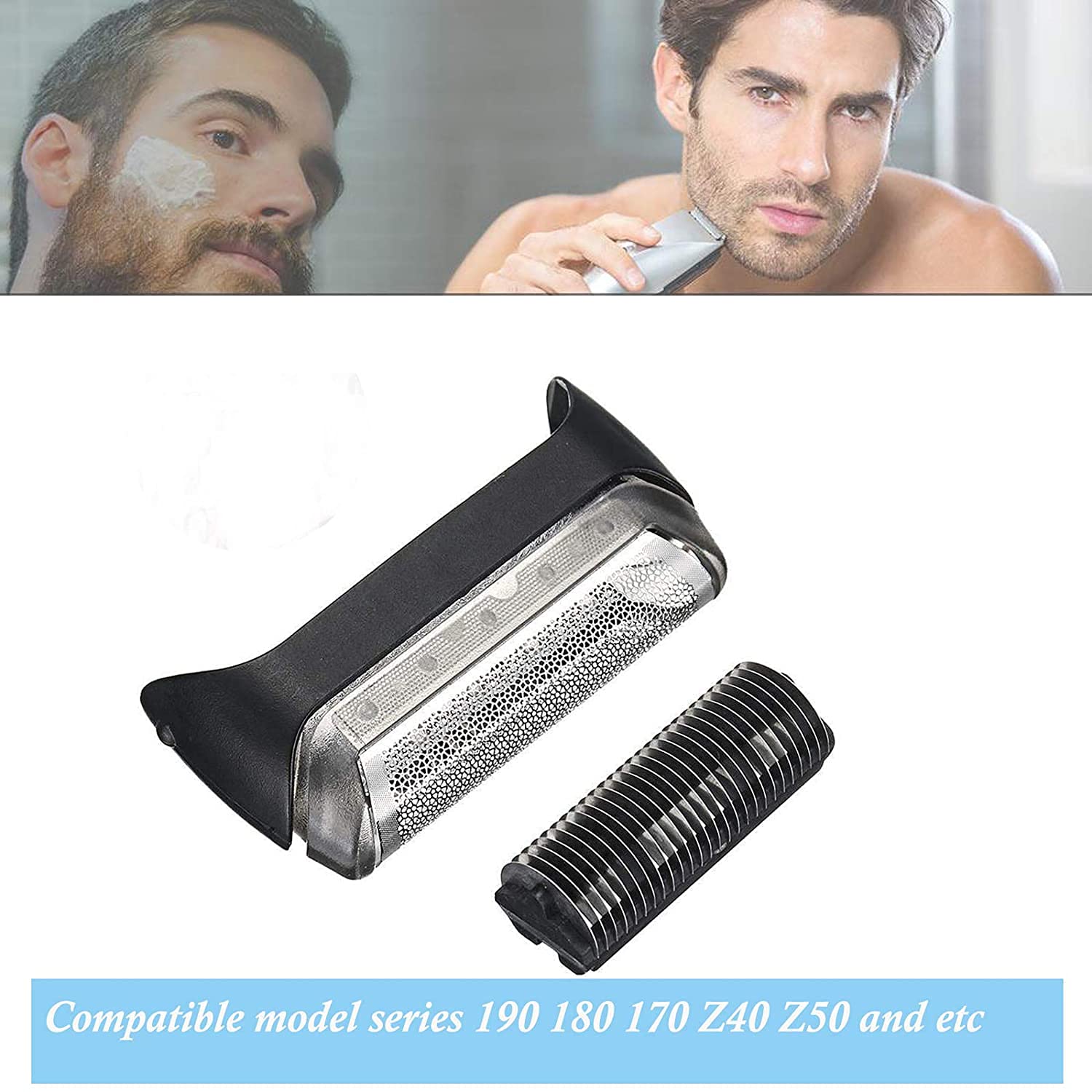Ketofa Bra-un Cruzer-compatible foil screen enhances compatible shaver performance