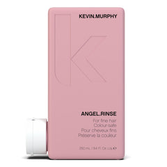 Kevin.Murphy ANGEL.RINSE bottle offers color-safe moisture for fine coloured hair.