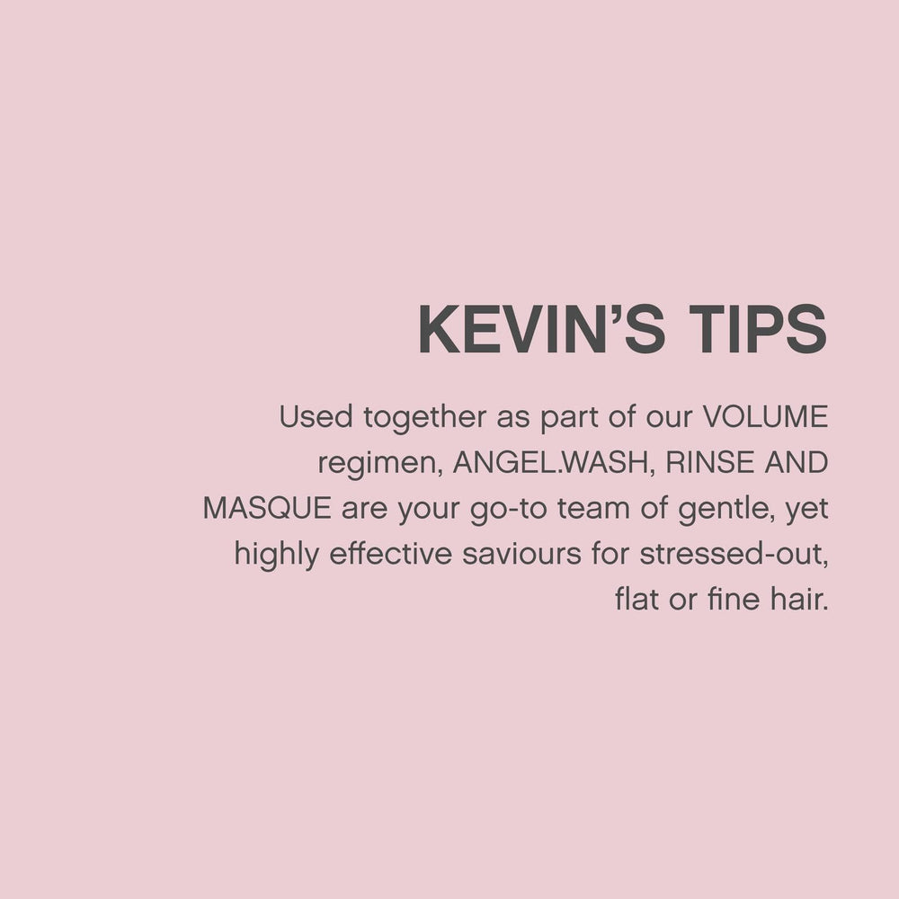 KEVIN.MURPHY ANGEL.WASH tangerine-oil-shine offers shine and citrus aroma