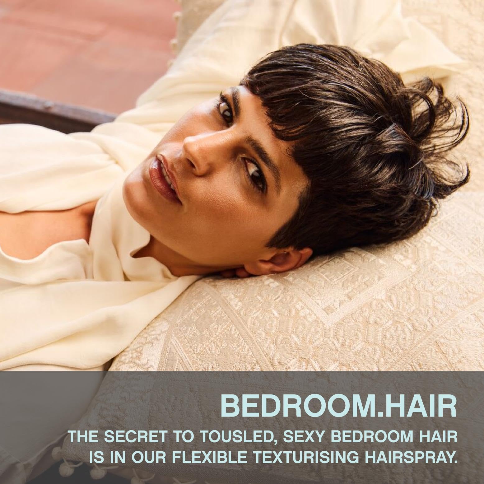 KEVIN.MURPHY BEDROOM.HAIR mist-dispense enables controlled texture without heaviness