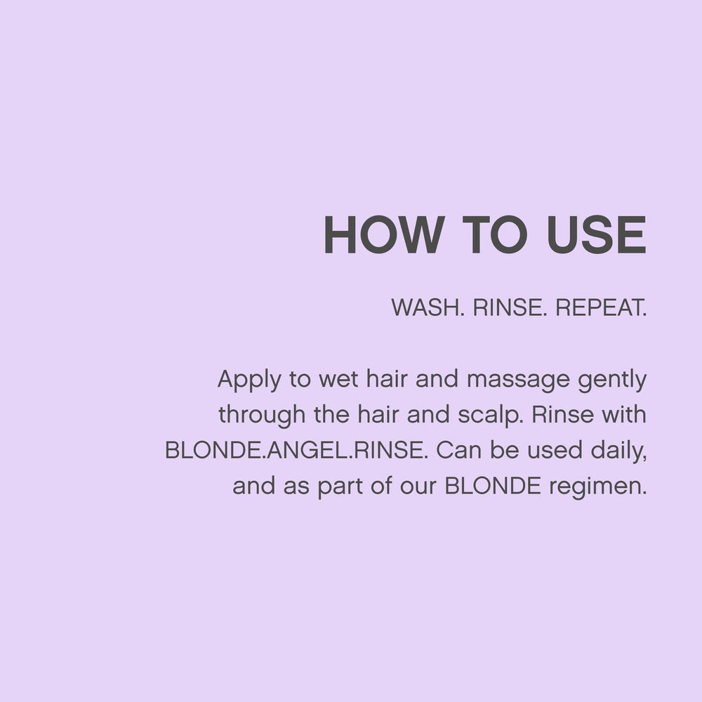 KEVIN.MURPHY Blonde Angel Wash packaging highlights sulphate-free formula.