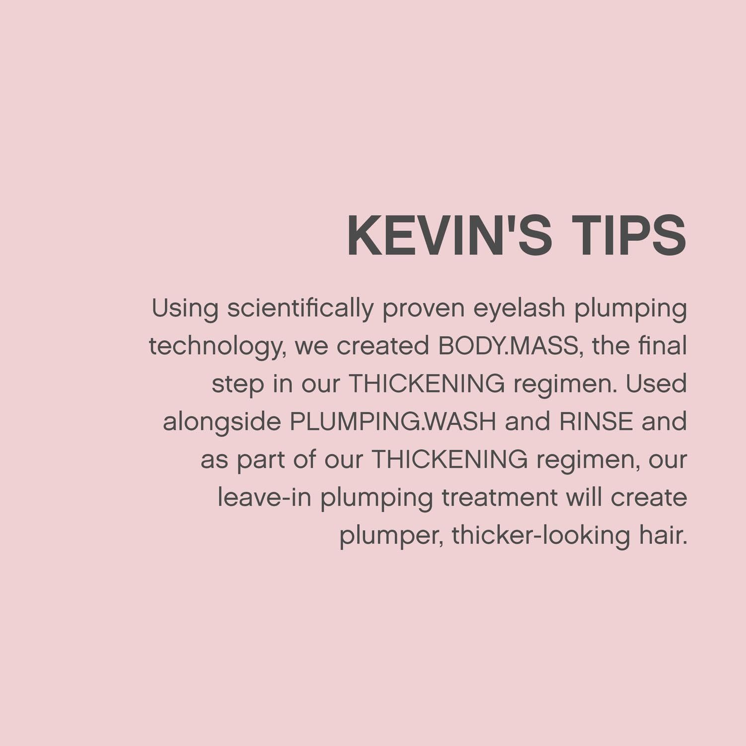 Kevin Murphy Body Mass color safe formula for all hair types