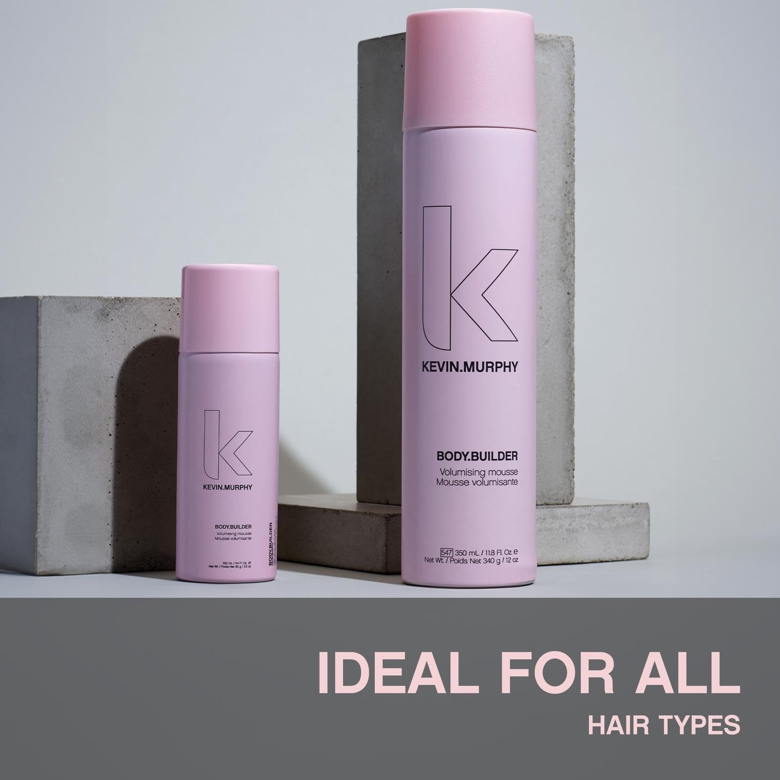 KEVIN.MURPHY BODY.BUILDER tangerine oil drop emphasizes citrus scent and conditioning