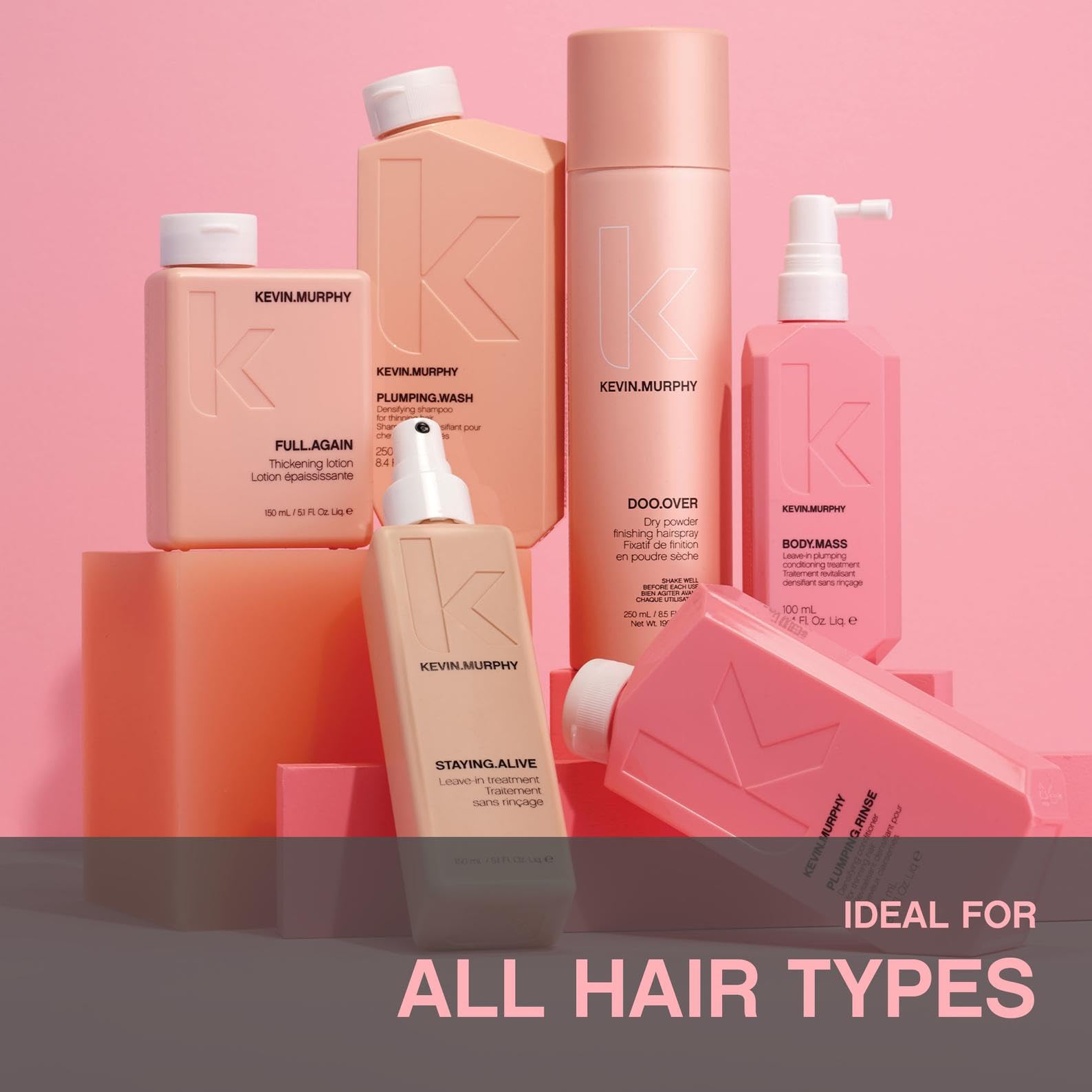 KEVIN.MURPHY DOO.OVER clean formula removes residues without heaviness.