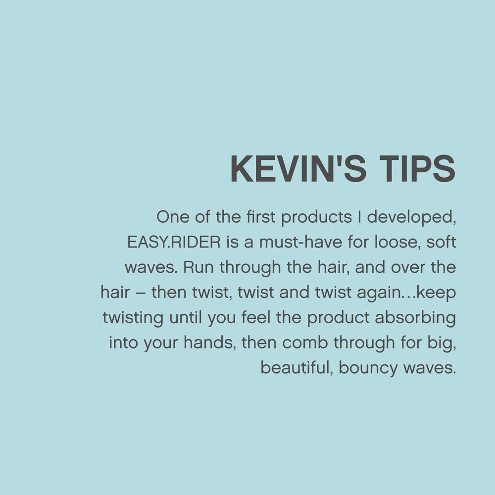 KEVIN.MURPHY EASY.RIDER green-tea ingredient label highlights antioxidants.