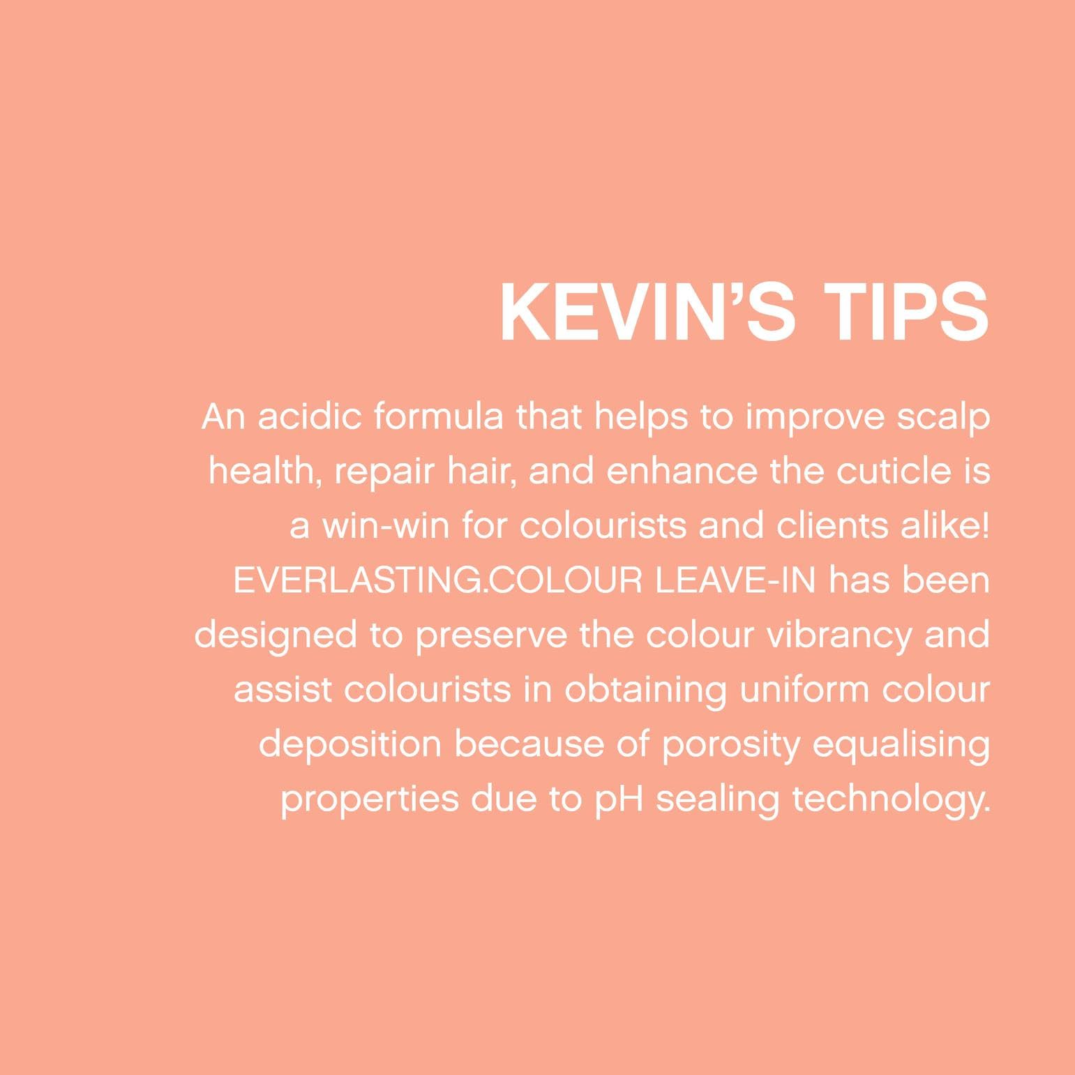 Kevin.Murphy Everlasting Colour Leave-In bottle standing to suggest salon-grade color care.