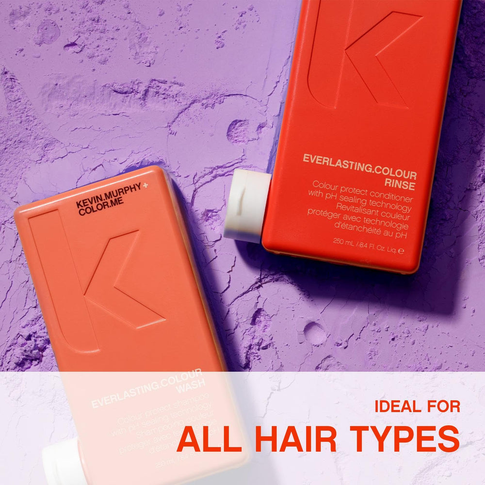 KEVIN.MURPHY EVERLASTING.COLOUR RINSE colour protection icon communicates fade reduction