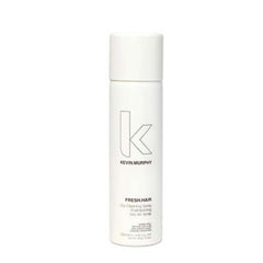 Kevin Murphy Fresh Hair Dry Shampoo Spray bottle refreshes hair and absorbs oil.