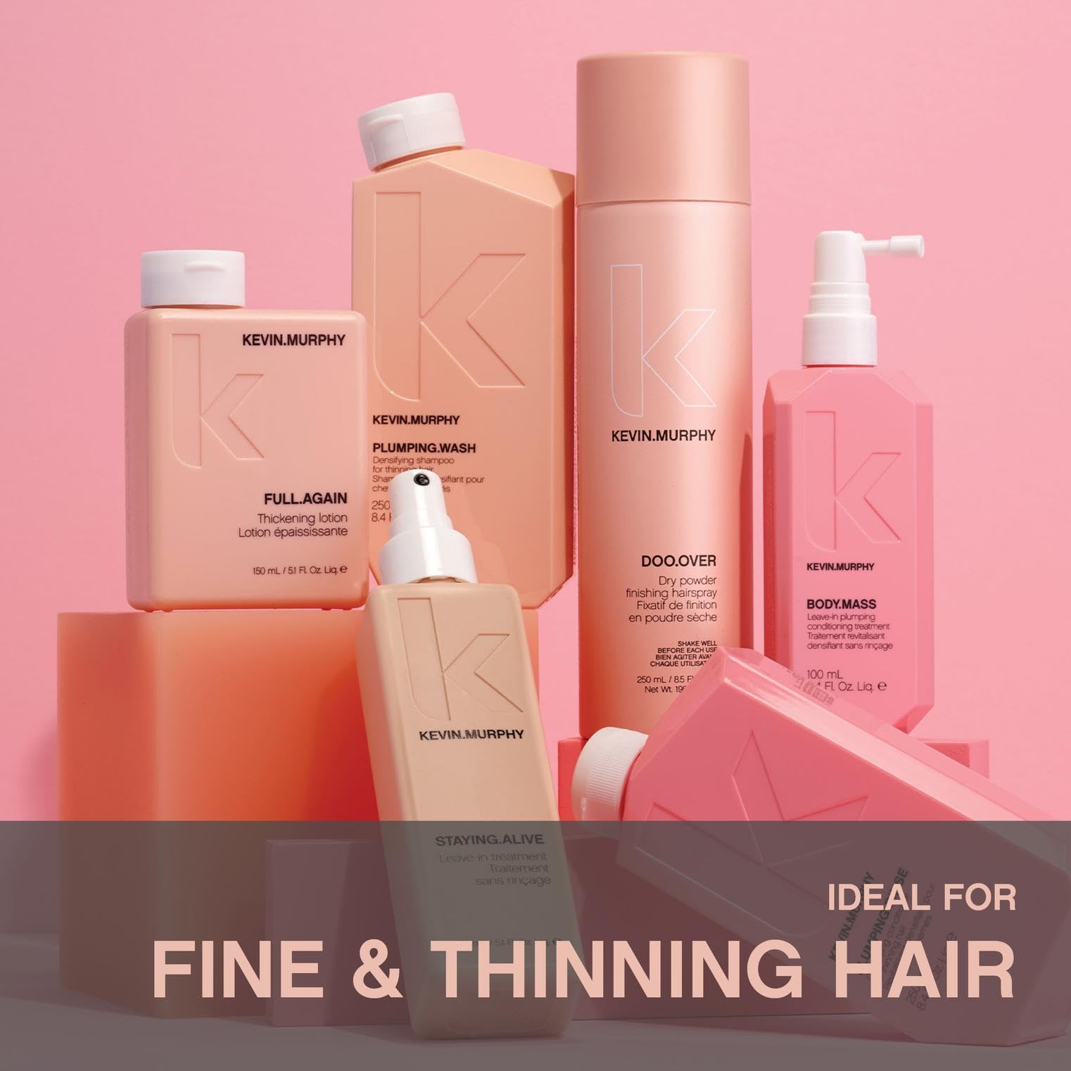 KEVIN.MURPHY FULL.AGAIN beeswax detail suggesting softness and shine