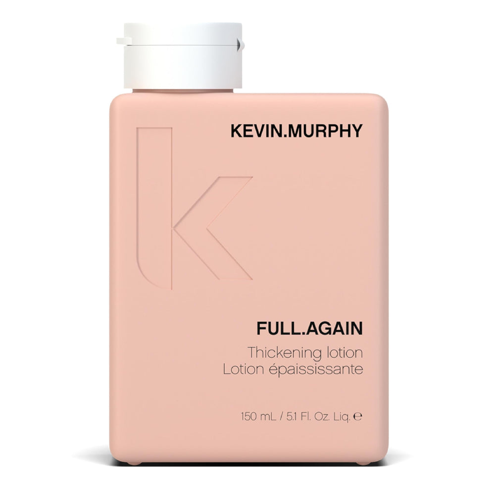 KEVIN.MURPHY FULL.AGAIN bottle showing lightweight thickening formula for fine hair