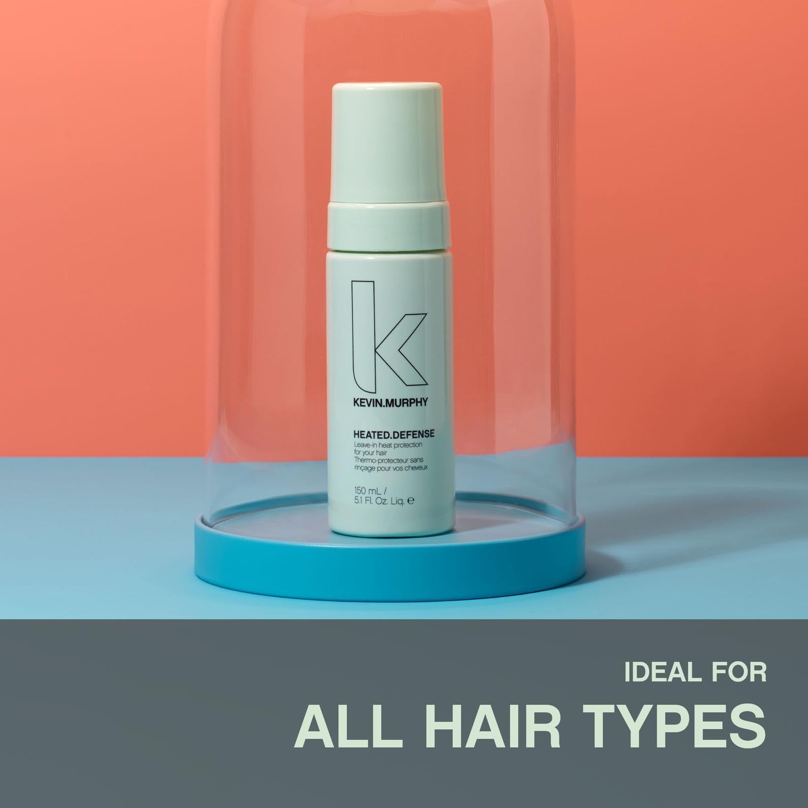 KEVIN.MURPHY Heated.Defense for all hair types shows universal compatibility