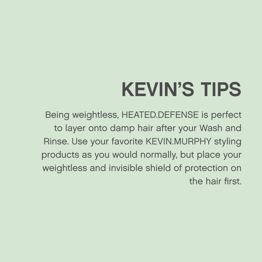 KEVIN.MURPHY Heated.Defense travel-ready bottle ideal for on-the-go styling