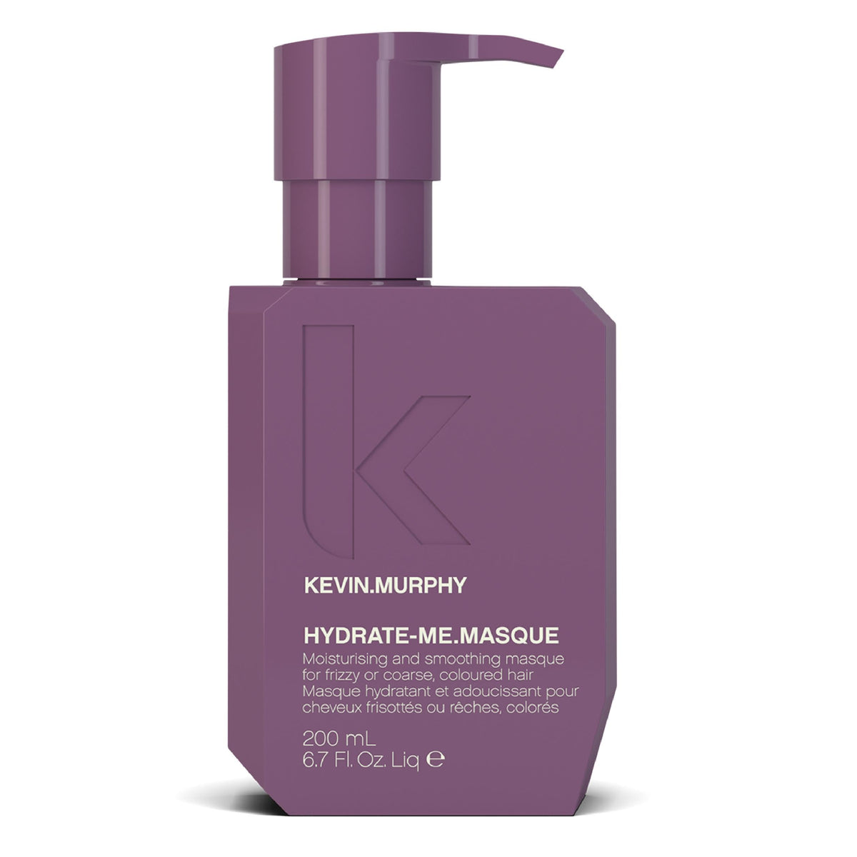 Kevin.Murphy Hydrate-Me.Masque bottle shows intense hydration for dry, damaged hair