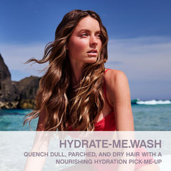Kevin.MURPHY HYDRATE-ME.WASH lather-action shows rich foam for gentle cleansing