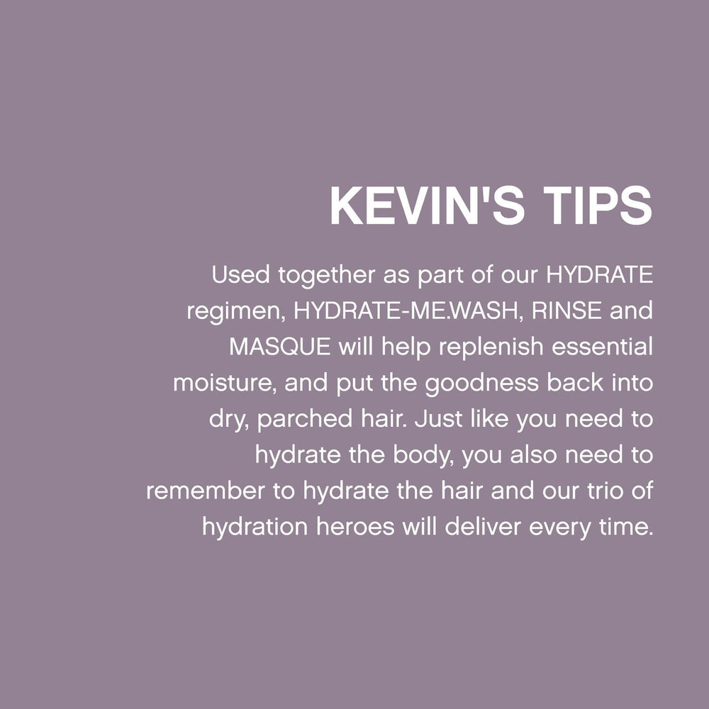 Kevin.MURPHY HYDRATE-ME.WASH pump-bottle display ease of use