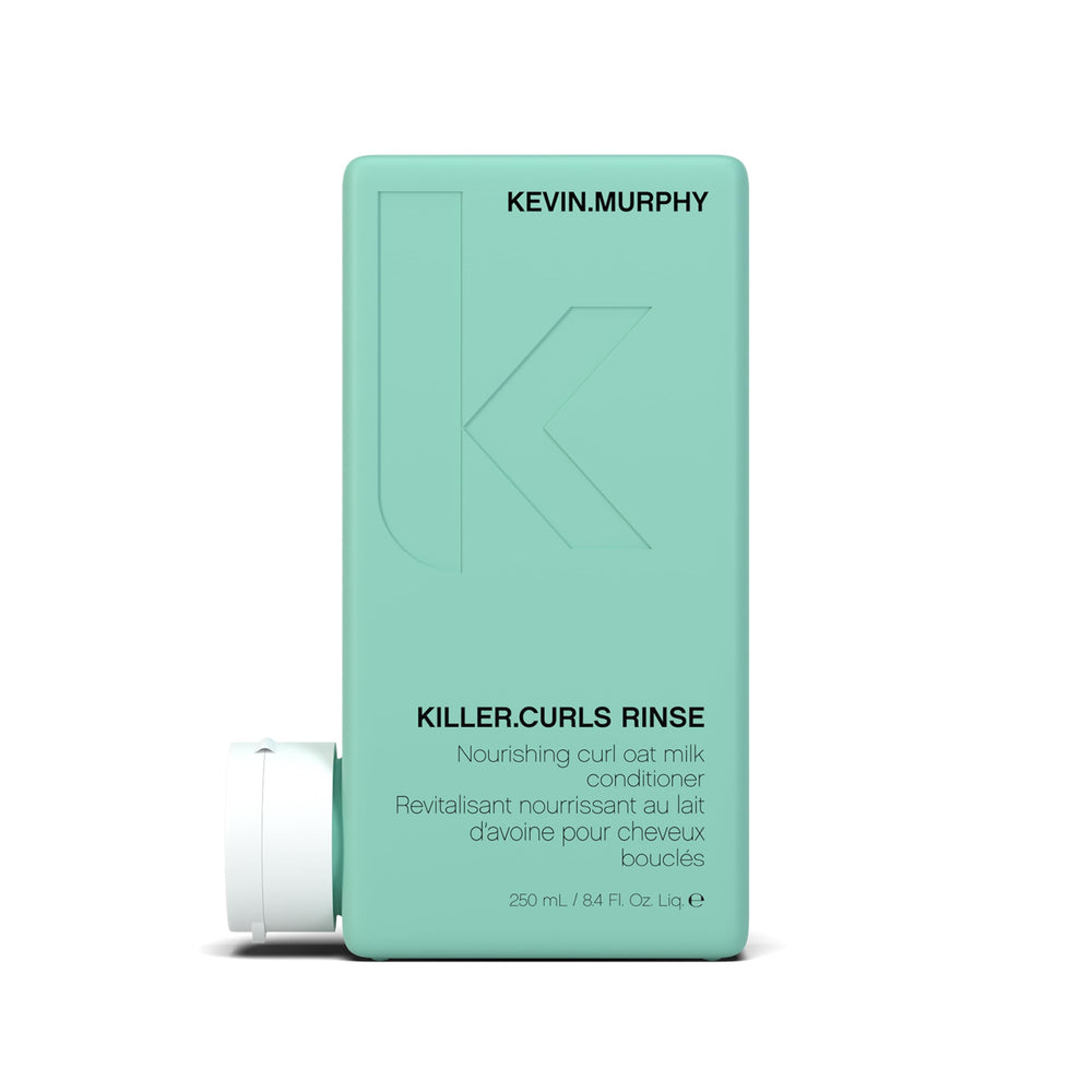 KEVIN.MURPHY KILLER.CURLS RINSE bottle—hydrating conditioner for defined curls.