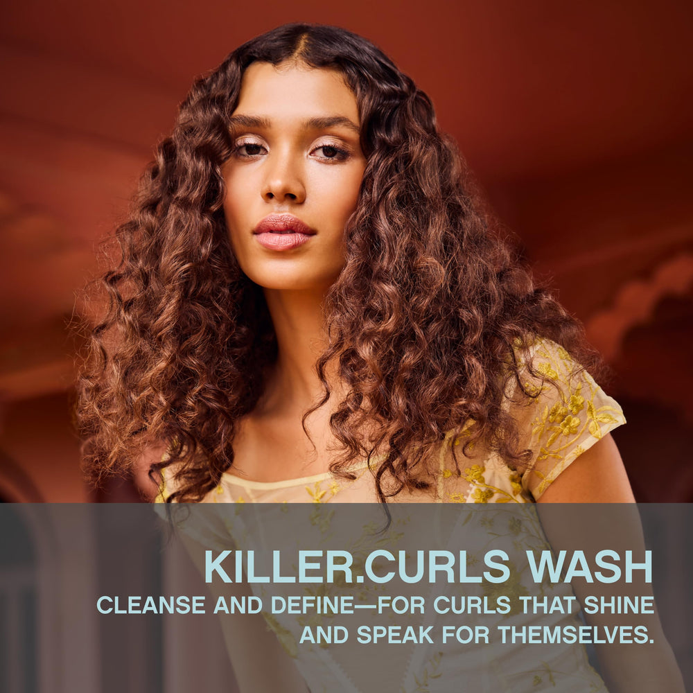 Kevin.Murphy Killer.Curls Wash lather forming to define natural curls.