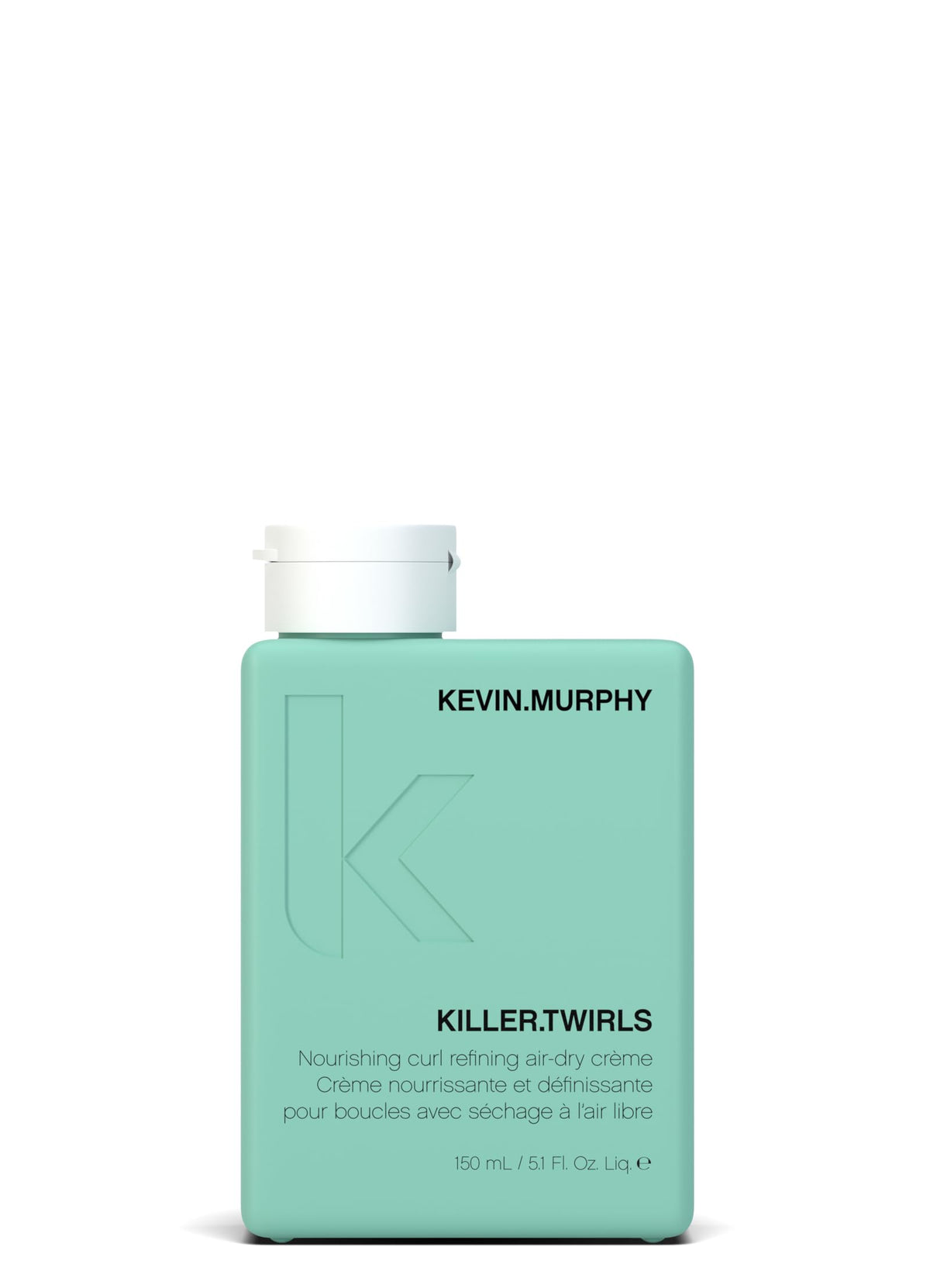 KEVIN.MURPHY KILLER.TWIRLS bottle—curl-defining cream for hydrated, defined curls
