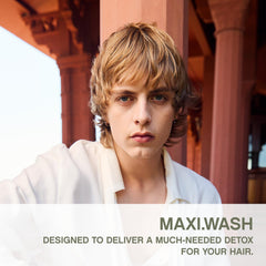 Kevin.Murphy Maxi.Wash lather closeup shows gentle cleansing without stripping.