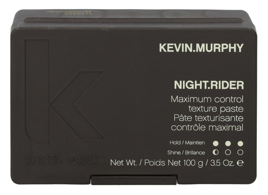 KEVIN.MURPHY NIGHT.RIDER packaging showcasing strong hold properties.