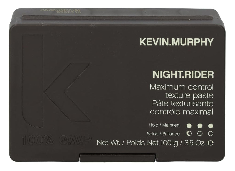 KEVIN.MURPHY NIGHT.RIDER packaging showcasing strong hold properties.