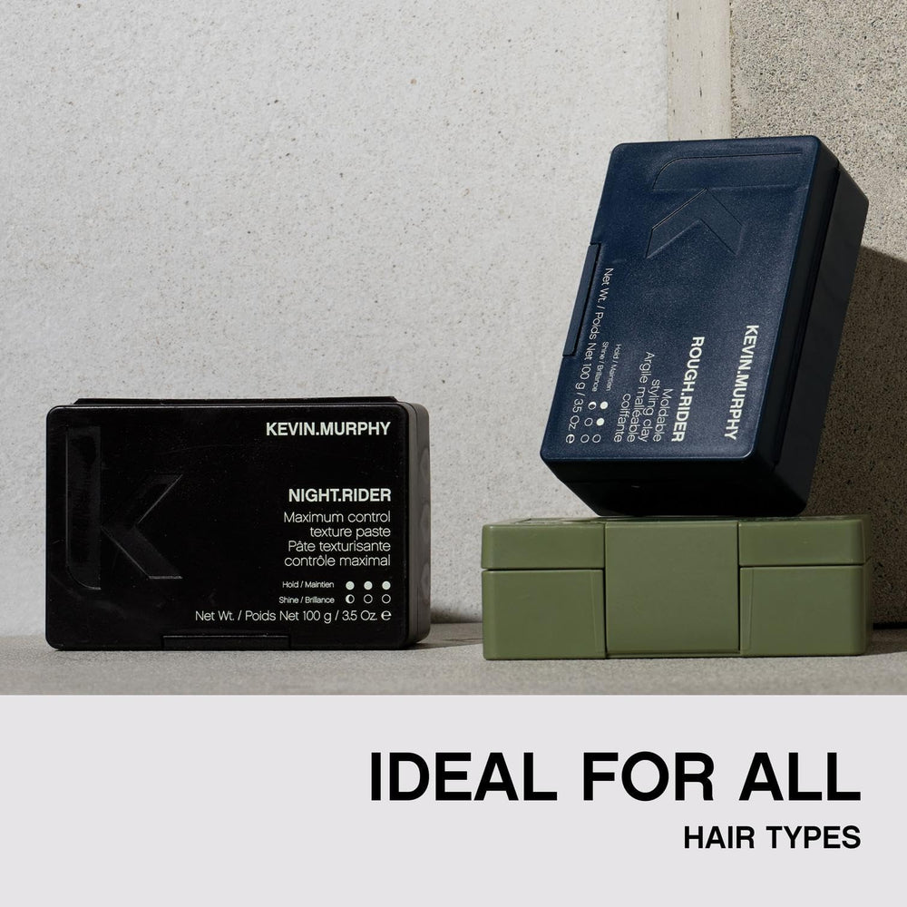Kevin.Murphy Night.Rider travel-size-30g compact ideal for on-the-go styling.